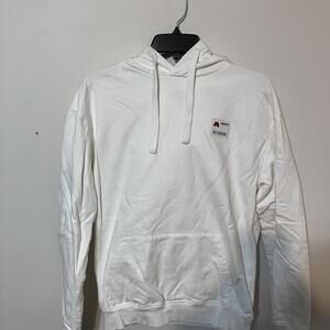 Rothosen Retro White HSV Hamburg Men's Kapuzenpullover Minimalist Hoodie Small